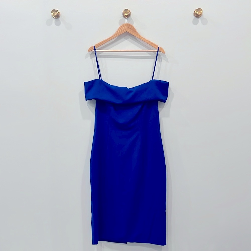 Theia Off-The-Shoulder Dress - Size 14